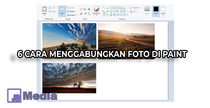 Detail Cara Menggabungkan Foto Dengan Paint Nomer 9