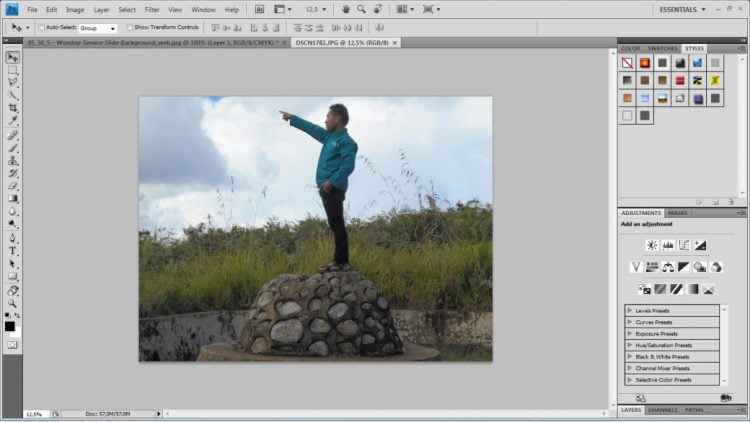 Detail Cara Menggabungkan Foto Di Photoshop Nomer 50