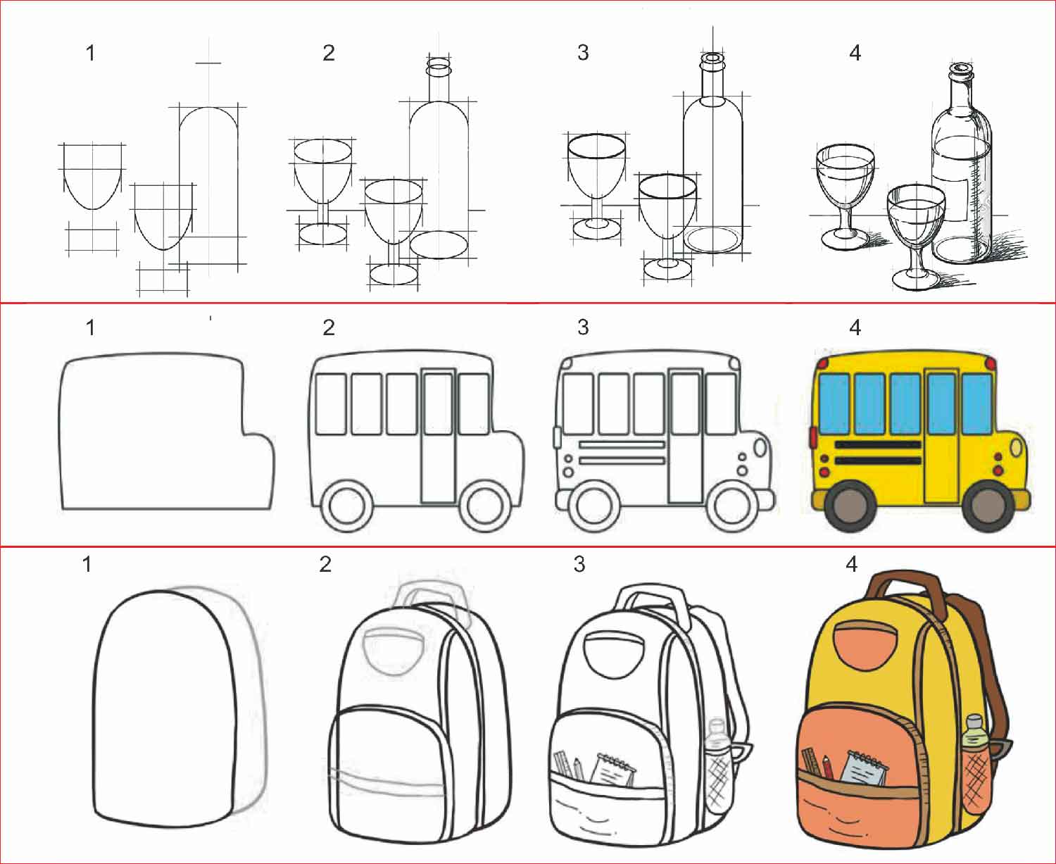 Detail Cara Menggambar Alam Benda Yang Mudah Nomer 9