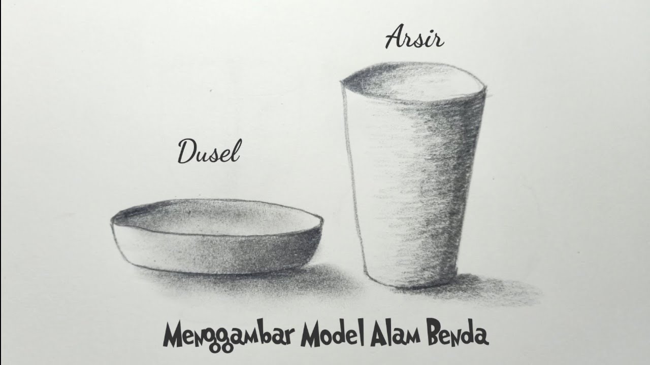 Detail Cara Menggambar Alam Benda Yang Mudah Nomer 10