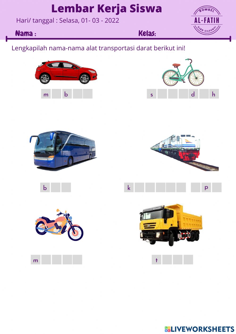 Detail Cara Menggambar Alat Transportasi Nomer 33