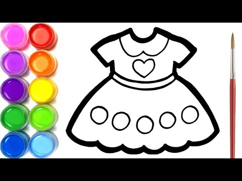Cara Menggambar Baju Anak - KibrisPDR