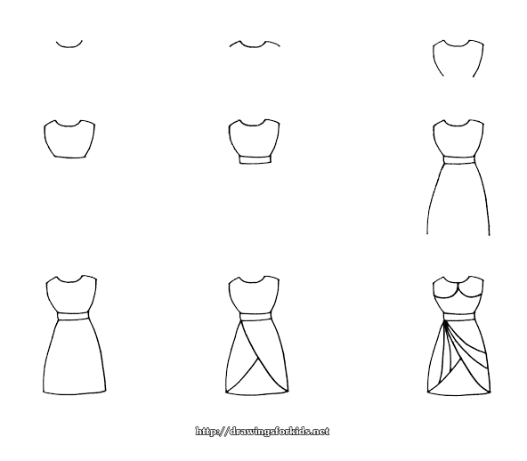 Detail Cara Menggambar Baju Anak Nomer 18
