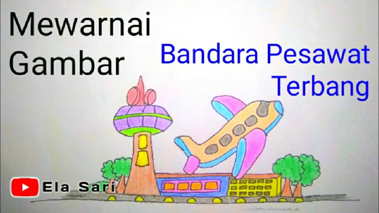 Detail Cara Menggambar Bandara Nomer 10