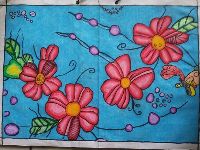 Detail Cara Menggambar Batik Bunga Nomer 46