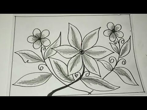 Detail Cara Menggambar Batik Bunga Dengan Mudah Nomer 3