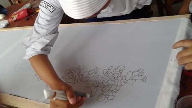 Detail Cara Menggambar Batik Bunga Mudah Nomer 47