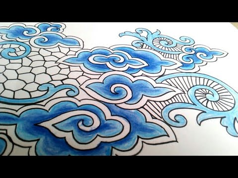 Detail Cara Menggambar Batik Di Kertas A4 Nomer 15