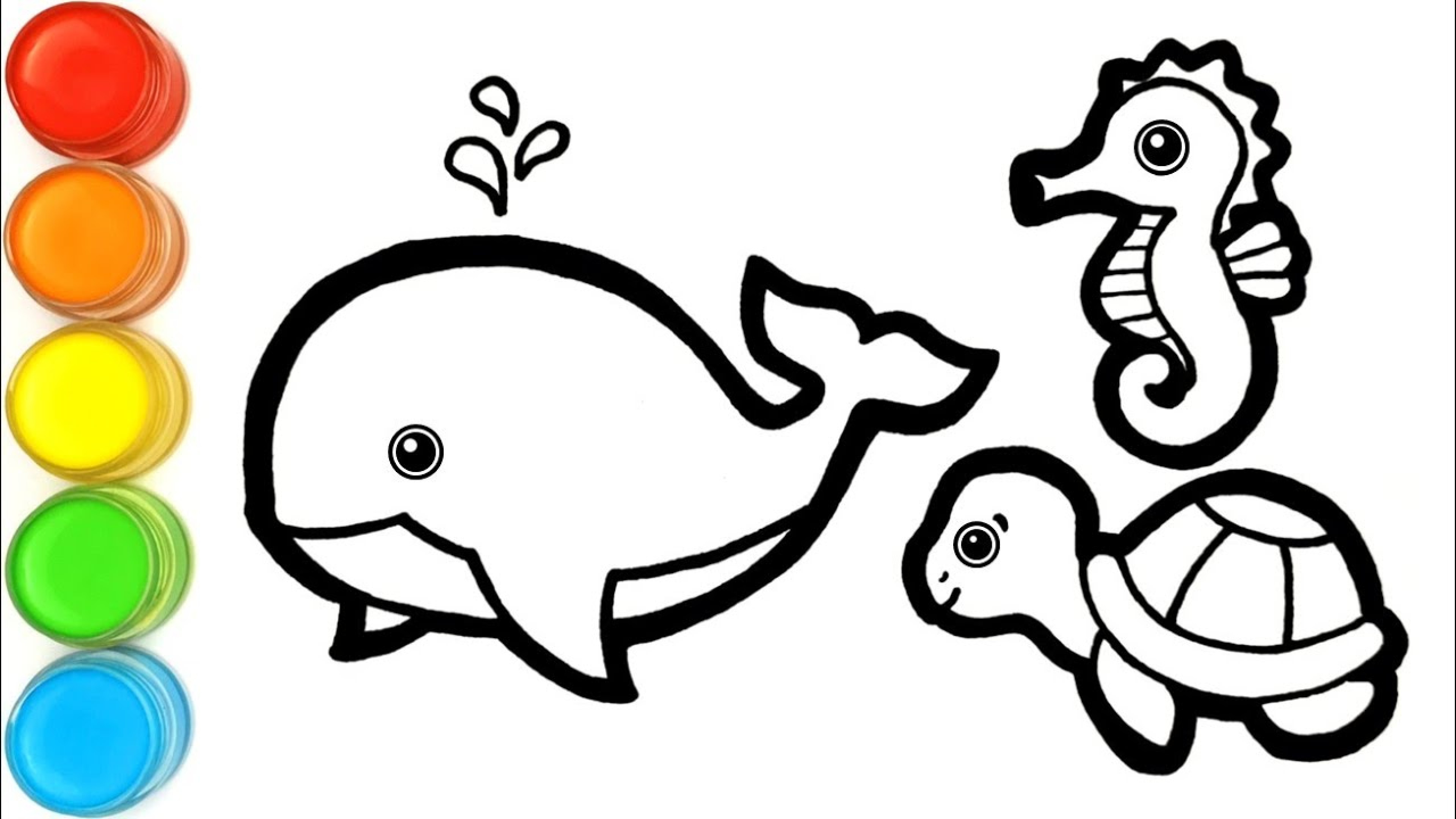 Detail Cara Menggambar Binatang Laut Nomer 21