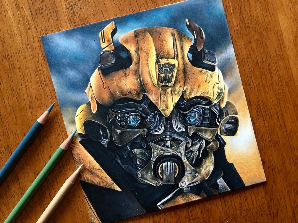 Detail Cara Menggambar Bumblebee Nomer 19