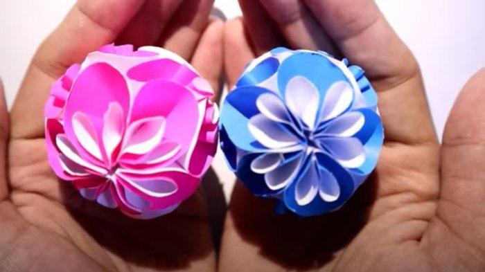 Detail Cara Menggambar Bunga Dari Kertas Origami Nomer 41