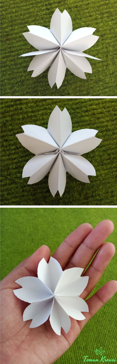 Detail Cara Menggambar Bunga Di Kertas Origami Nomer 22