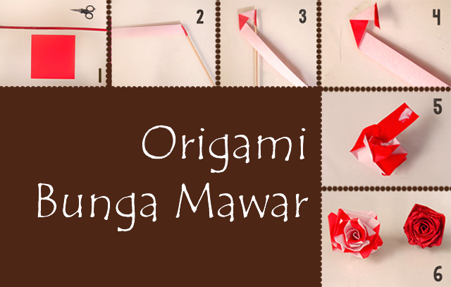 Detail Cara Menggambar Bunga Di Kertas Origami Nomer 34