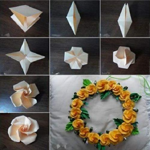 Detail Cara Menggambar Bunga Di Kertas Origami Nomer 42