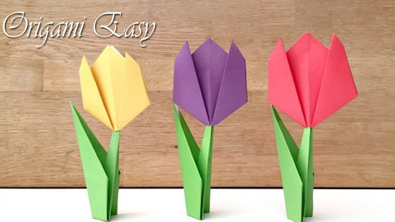 Detail Cara Menggambar Bunga Di Kertas Origami Nomer 7