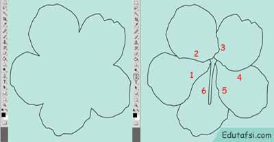 Detail Cara Menggambar Bunga Kembang Sepatu Nomer 20