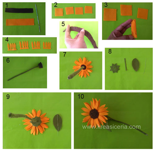 Detail Cara Menggambar Bunga Matahari Mudah Nomer 52