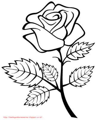 Detail Cara Menggambar Bunga Mawar Yang Indah Nomer 17