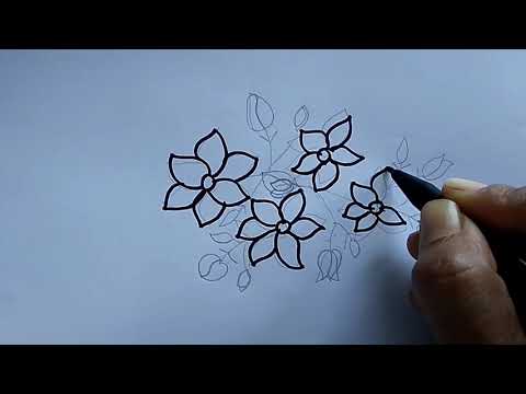 Detail Cara Menggambar Bunga Melati Yang Mudah Nomer 10