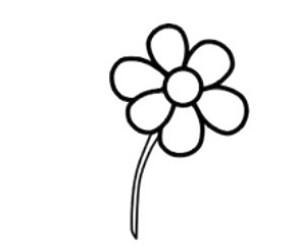 Detail Cara Menggambar Bunga Paling Mudah Nomer 12