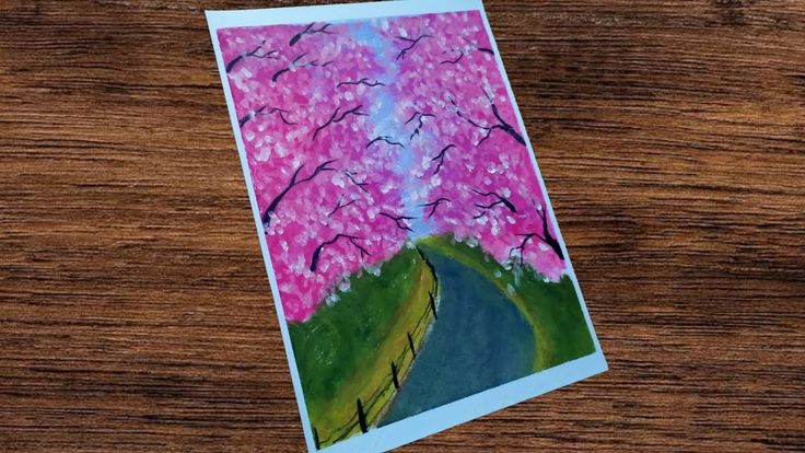 Detail Cara Menggambar Bunga Sakura Yang Gampang Nomer 35