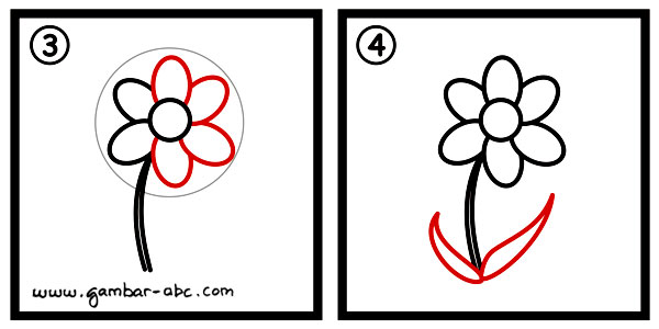 Detail Cara Menggambar Bunga Simpel Nomer 36