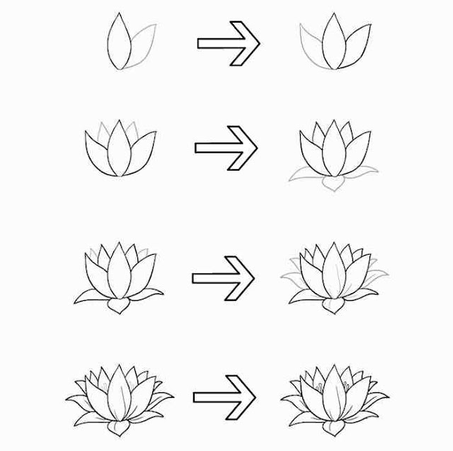 Detail Cara Menggambar Bunga Simple Nomer 32