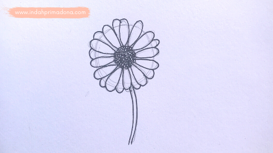Detail Cara Menggambar Bunga Simple Nomer 51