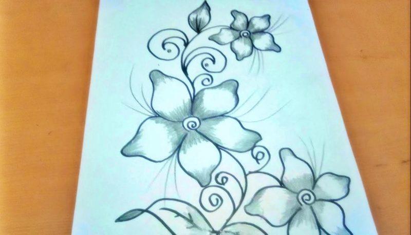 Detail Cara Menggambar Bunga Yang Cantik Nomer 41