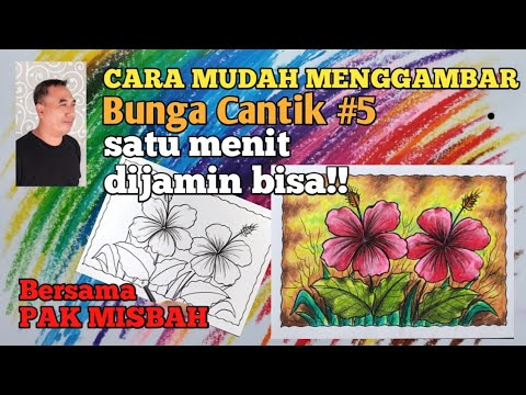 Detail Cara Menggambar Bunga Yang Mudah Dan Cantik Nomer 41