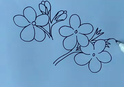 Detail Cara Menggambar Bunga Yg Paling Mudah Nomer 55