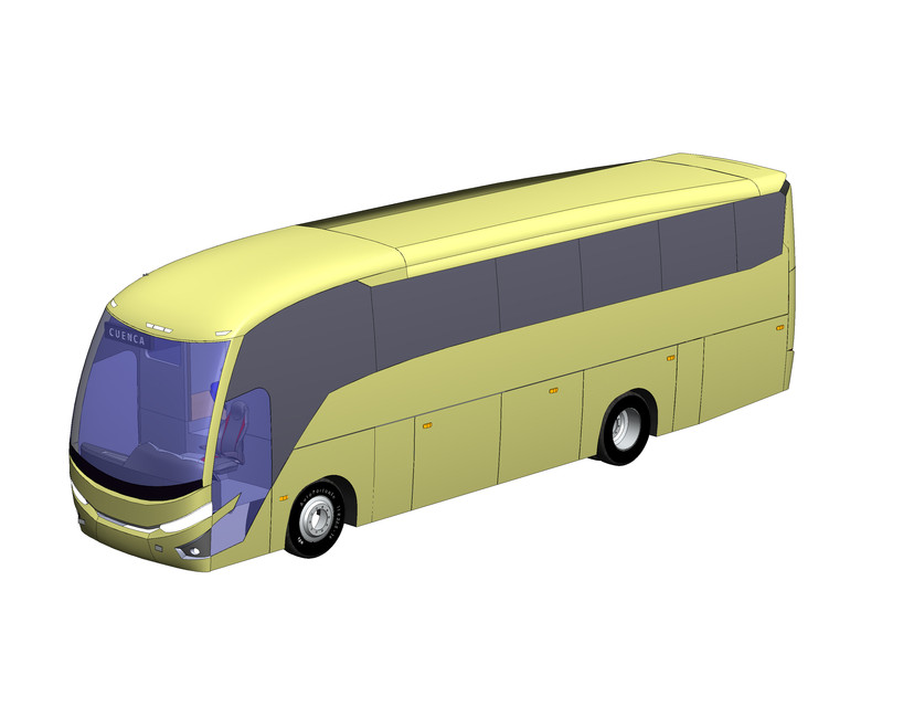 Detail Cara Menggambar Bus 3d Nomer 17