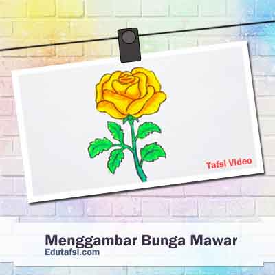 Detail Cara Menggambar Daun Bunga Mawar Nomer 29