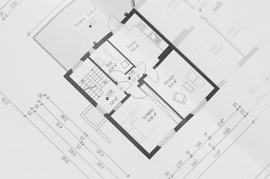 Detail Cara Menggambar Denah Rumah Dengan Skala Nomer 35
