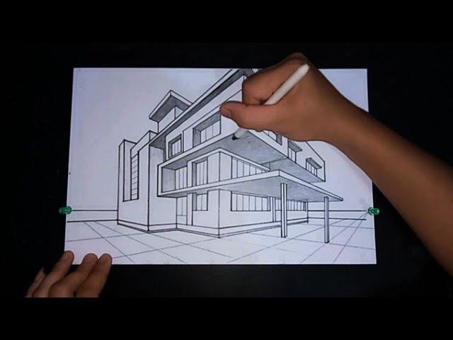 Detail Cara Menggambar Desain Rumah Dengan Pensil Nomer 3