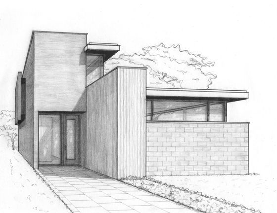 Detail Cara Menggambar Desain Rumah Dengan Pensil Nomer 44