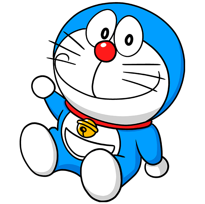 Detail Cara Menggambar Doraemon Nomer 28