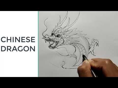 Detail Cara Menggambar Dragon Nomer 10