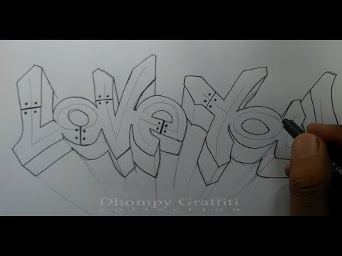 Detail Cara Menggambar Grafiti Nomer 6