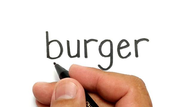 Detail Cara Menggambar Hamburger Nomer 11