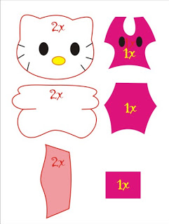 Detail Cara Menggambar Hello Kitty Dengan Pensil Nomer 37