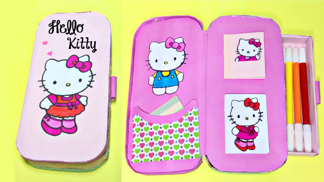 Detail Cara Menggambar Hello Kitty Dengan Pensil Nomer 49