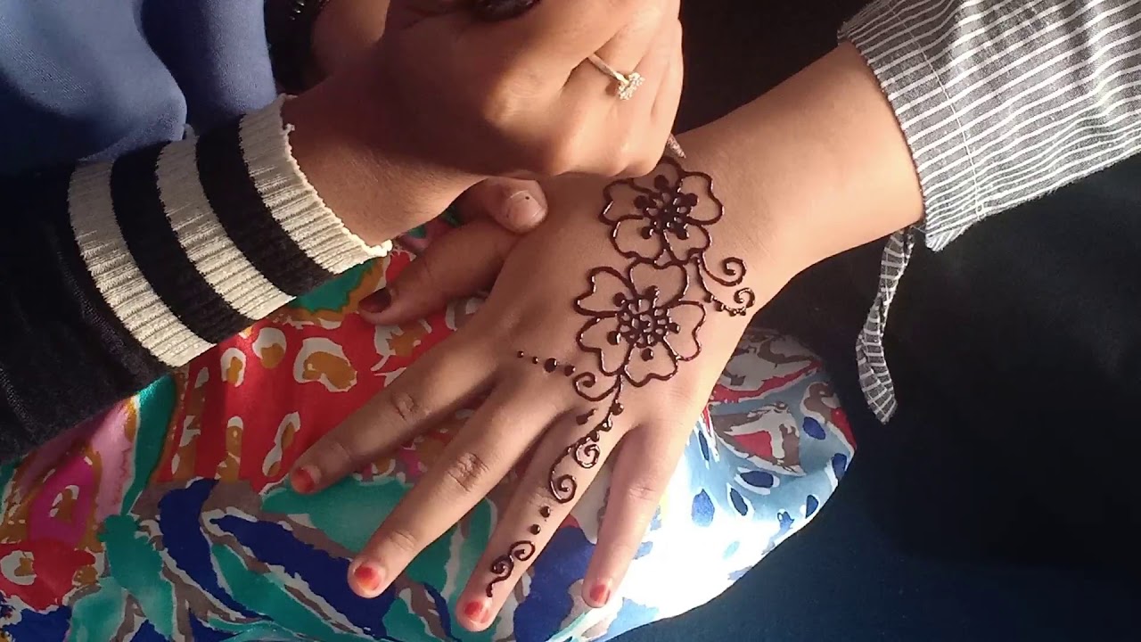 Cara Menggambar Henna Di Tangan - KibrisPDR