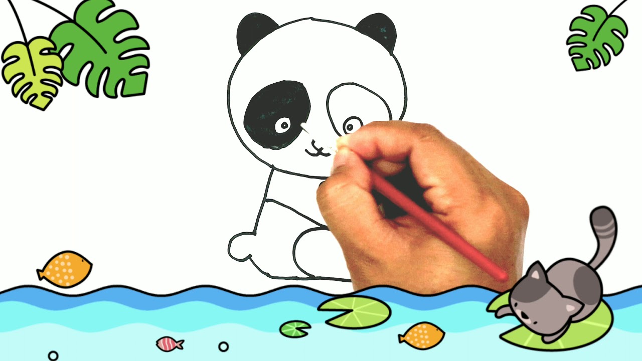 Detail Cara Menggambar Hewan Panda Nomer 44