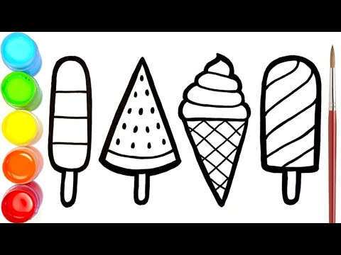 Detail Cara Menggambar Ice Cream Nomer 2