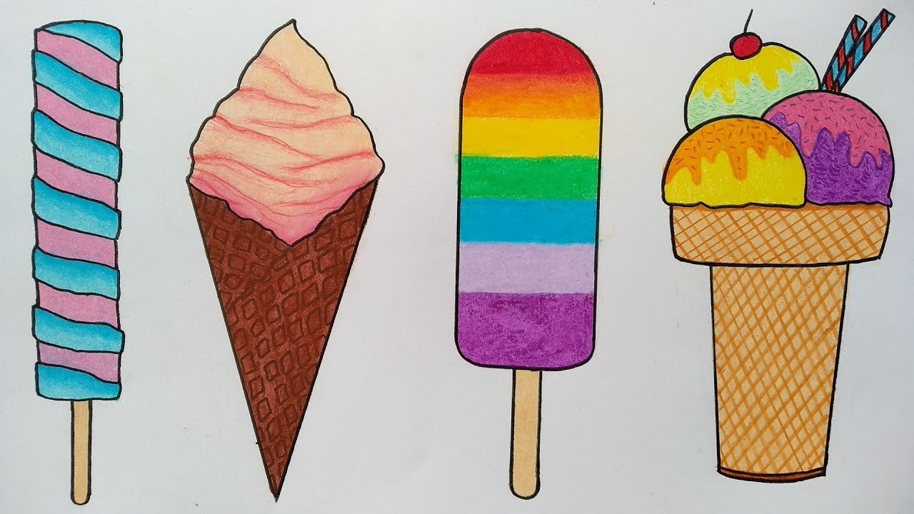 Detail Cara Menggambar Ice Cream Nomer 3