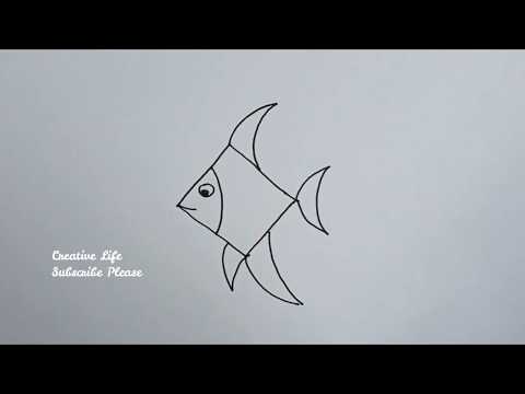 Detail Cara Menggambar Ikan Yang Bagus Nomer 7