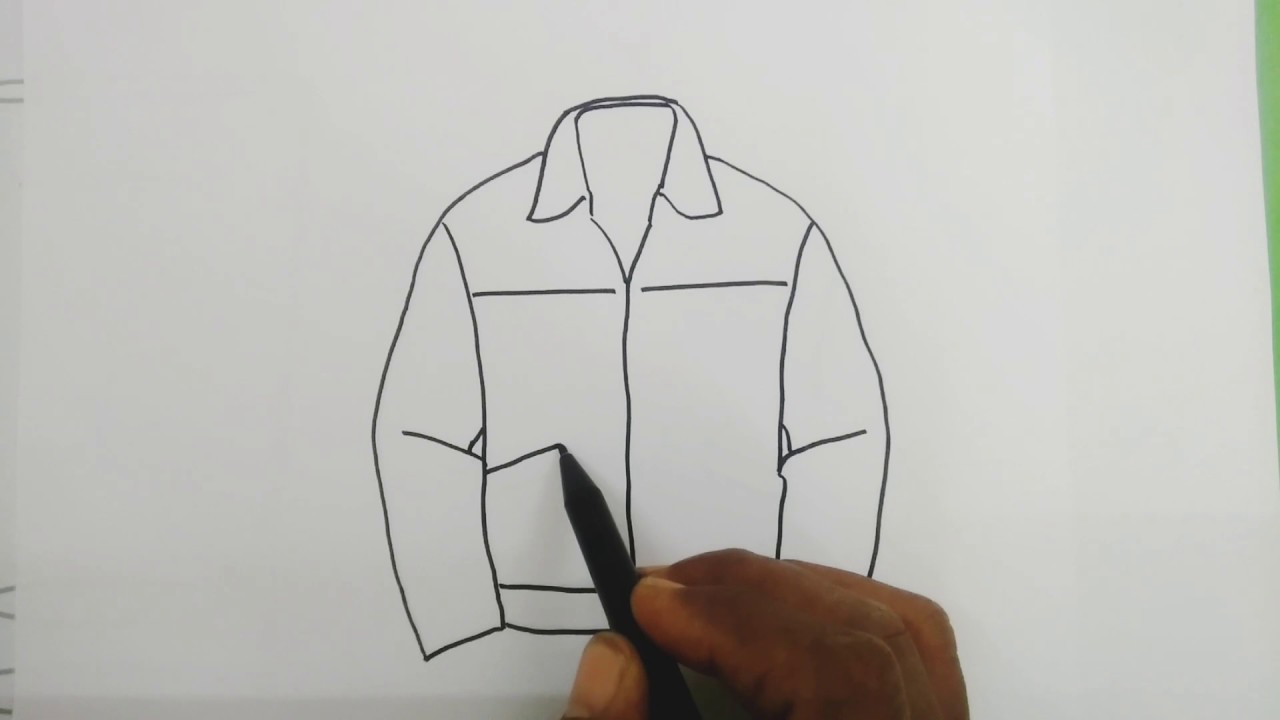 Cara Menggambar Jaket - KibrisPDR