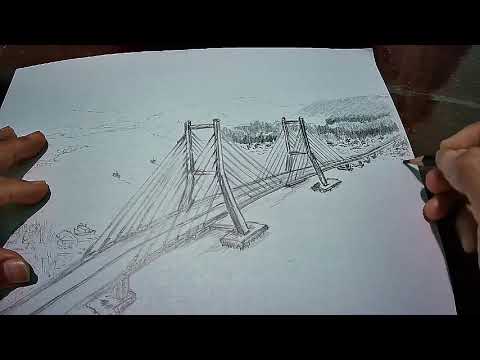 Detail Cara Menggambar Jembatan Nomer 16