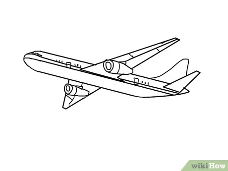 Detail Cara Menggambar Kapal Terbang Nomer 9